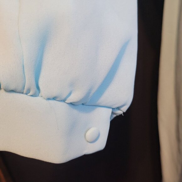 Vintage Monica Richards Dress With Belt Polyester Secretary 70s 80s Floral VTG 1 - Picture 5 of 10